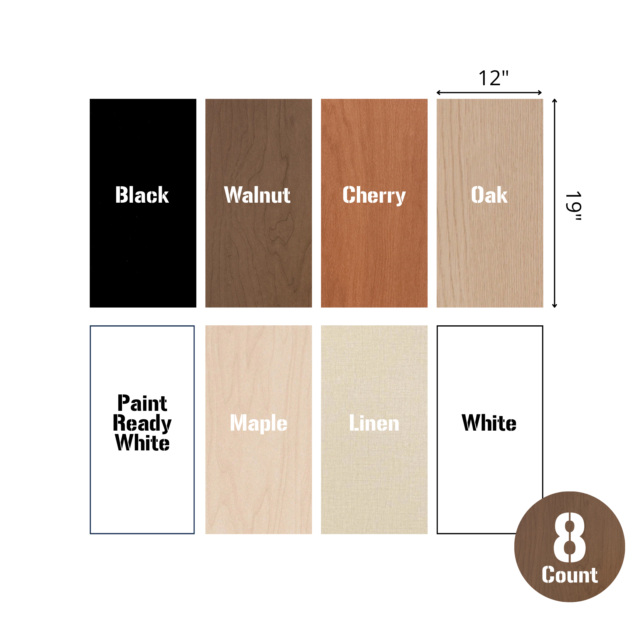 TruFlat Plywood Assorted 8 Pack - (12"x 19" x 1/8") | Master Maker Crafts - Wholesale Craft Supplies - Fast Shipping from Ohio DIY Craft Warehouse
