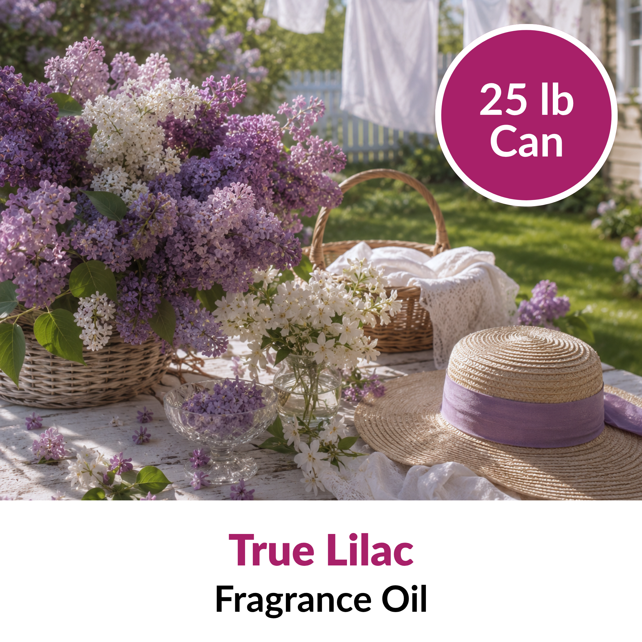 True Lilac Fragrance Oil (25 lbs)