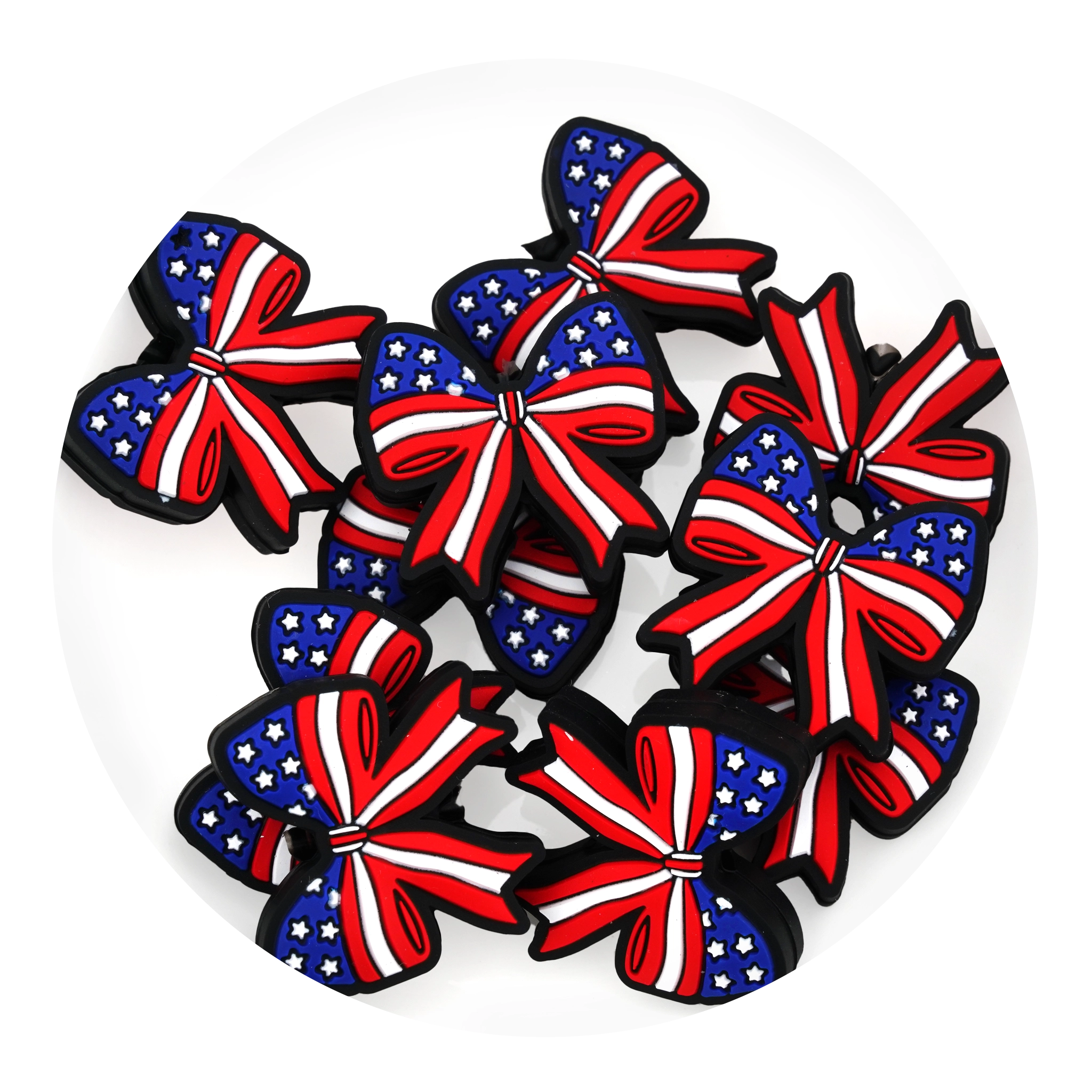 Patriotic Silicone Focal Beads (Americana) | Master Maker Crafts - Wholesale Craft Supplies - Fast Shipping from Ohio DIY Craft Warehouse