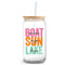 Master Maker Crafts -  UV DTF Decal - Boat, Sun, Lake 2 Decals 3.5" (Cup NOT Included) DIY Craft Warehouse