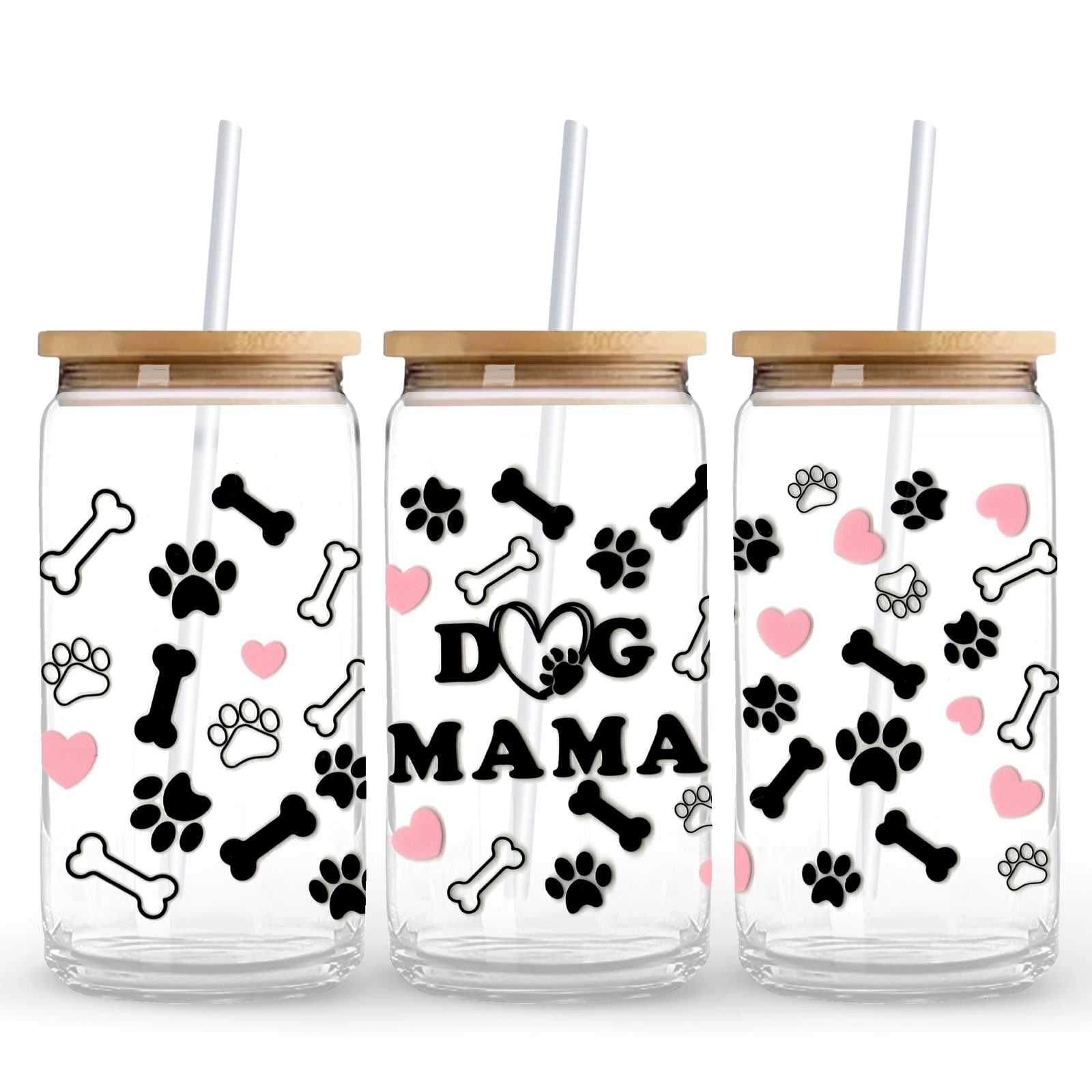Master Maker Crafts -  UV DTF Wrap Only - Dog Mama Love 9.7