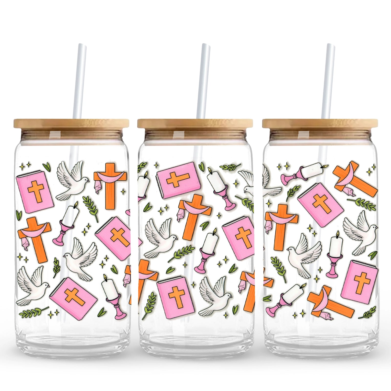 Master Maker Crafts -  UV DTF Wrap Only - Faith & Grace 9.7