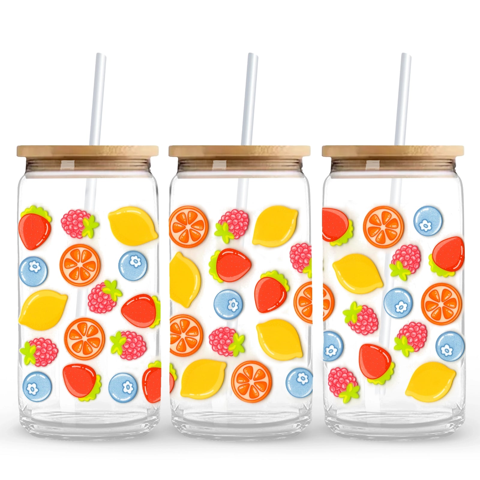 Master Maker Crafts -  UV DTF Wrap Only - Fruit Medley 9.7