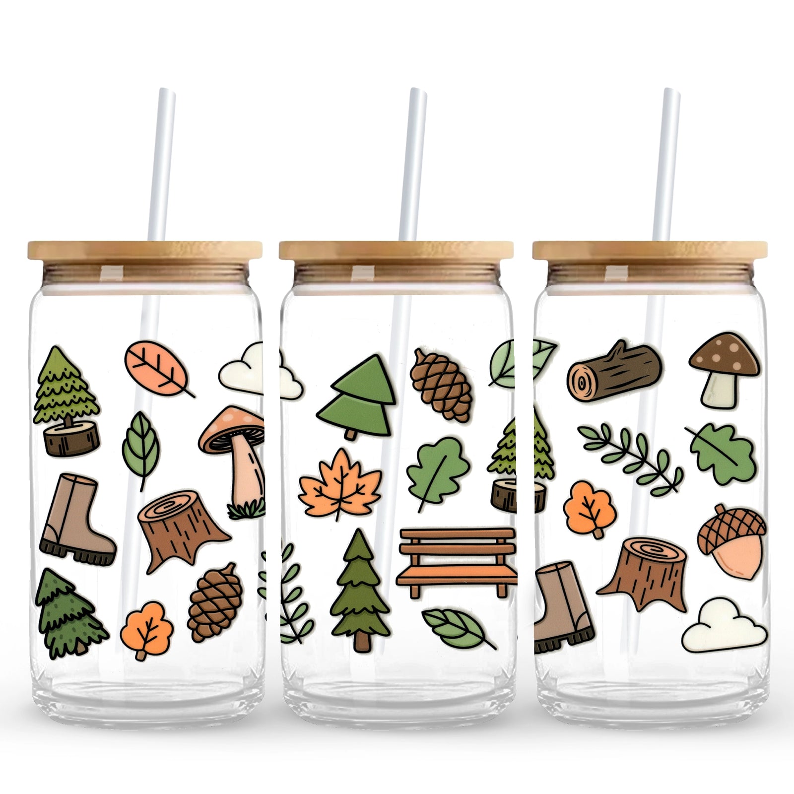 Master Maker Crafts -  UV DTF Wrap Only - Happy Camper 9.7