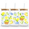 Master Maker Crafts -  UV DTF Wrap Only - Lemon Bluebell Cottage 9.7" x 4.3" (Cup NOT Included) DIY Craft Warehouse