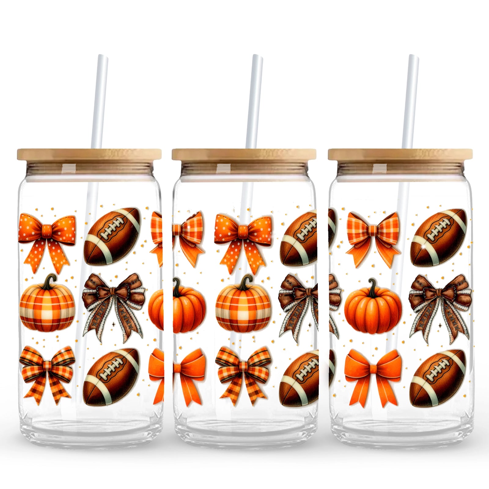Master Maker Crafts -  UV DTF Wrap Only - Pumpkins & Footballs 9.7