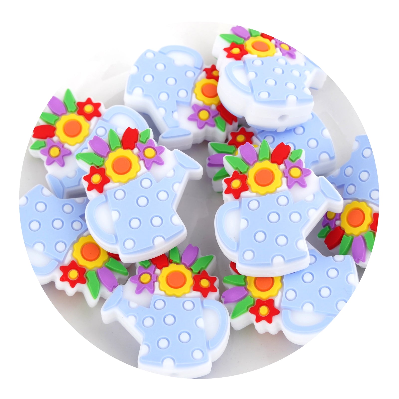 Flower & Garden Silicone Focal Beads | Master Maker Crafts - Wholesale Craft Supplies - Fast Shipping from Ohio