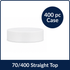 Straight Top White Smooth, F217 Liner -70/400 (400/Case)