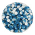 Bumpy Beads - Blue & White 2 Tone - DIY Craft Warehouse DIY Craft Warehouse