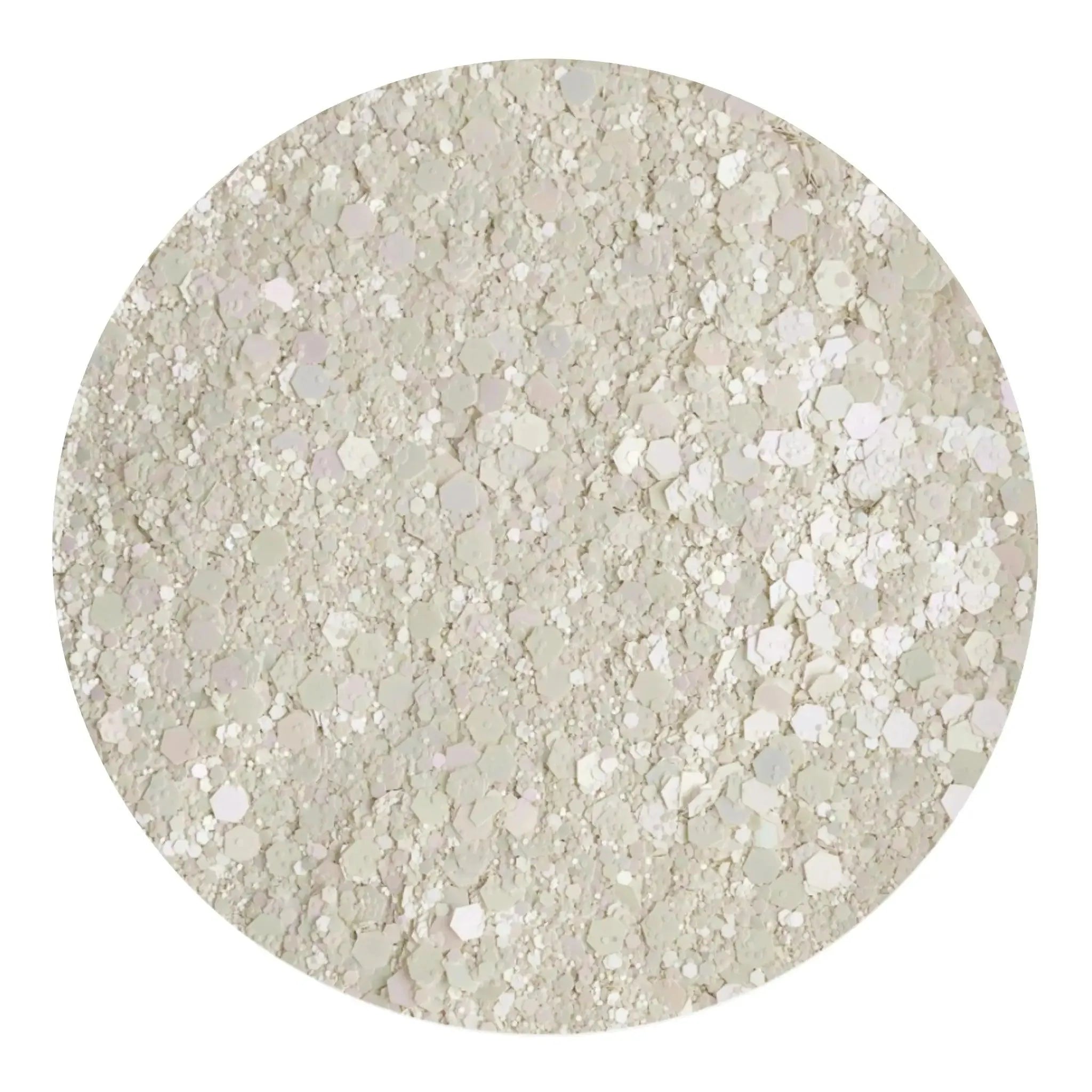 Chunky Glitter Sweet Pastel - Powdered Snow - DIY Craft Warehouse DIY Craft Warehouse