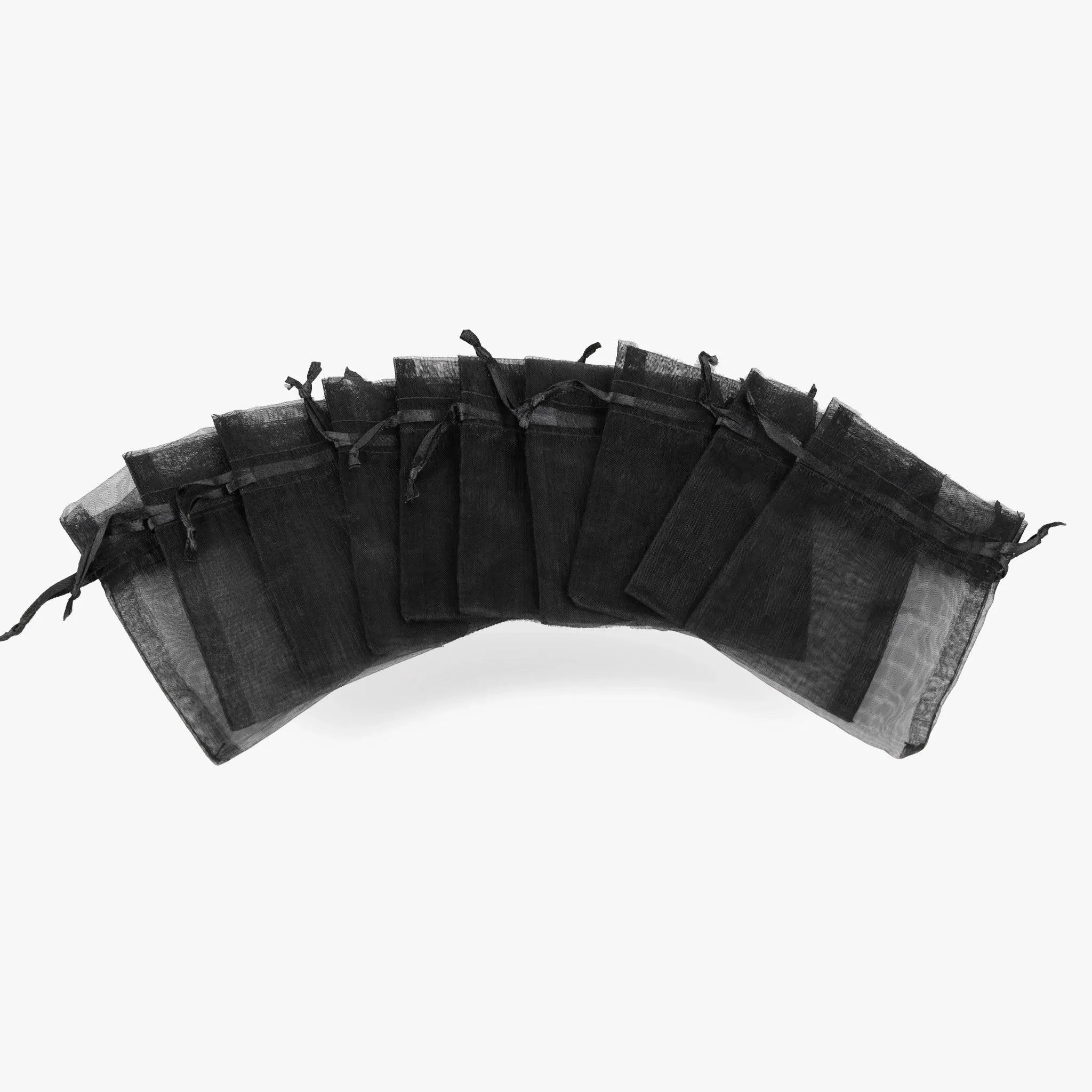 Organza Bags - Black - DIY Craft Warehouse DIY Craft Warehouse