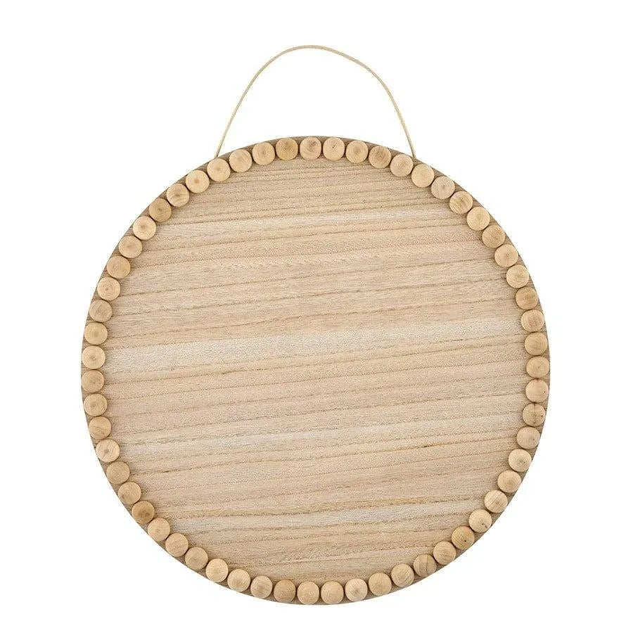 Wood Circle with Beaded Edge - DIY Craft Warehouse DIY Craft Warehouse