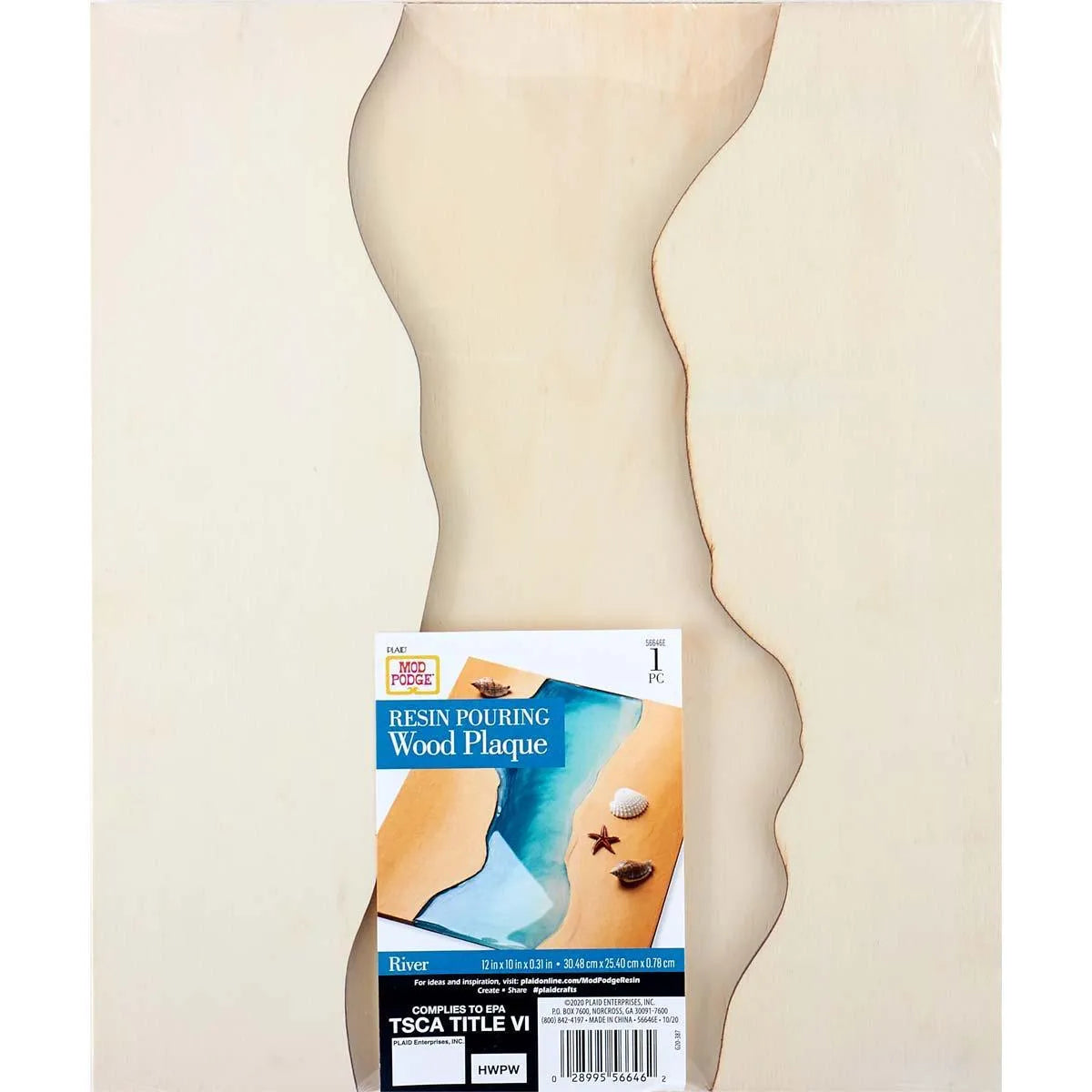 Wood River Plaque - DIY Craft Warehouse