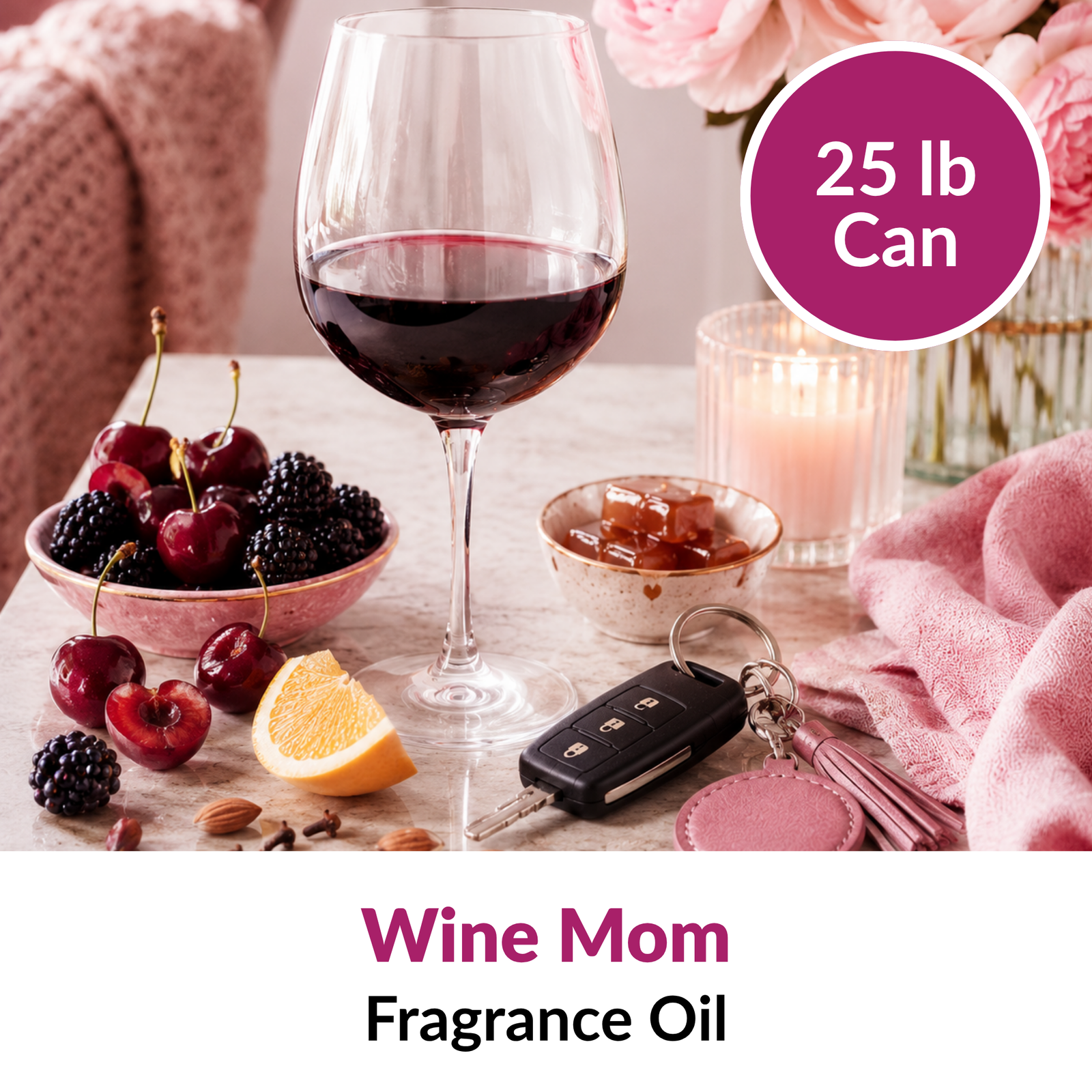 Wine Mom Fragrance Oil (25 lbs)