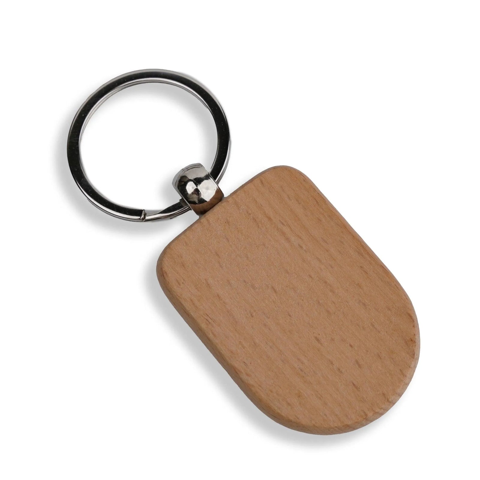 Wood Arch Keychain with Key Ring (5 Pack) - DIY Craft Warehouse