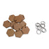 Master Maker Crafts -  Wood Pet Tag - Hexagon (10 Pack) | Master Maker Crafts - Wholesale Craft Supplies - Fast Shipping from Ohio DIY Craft Warehouse