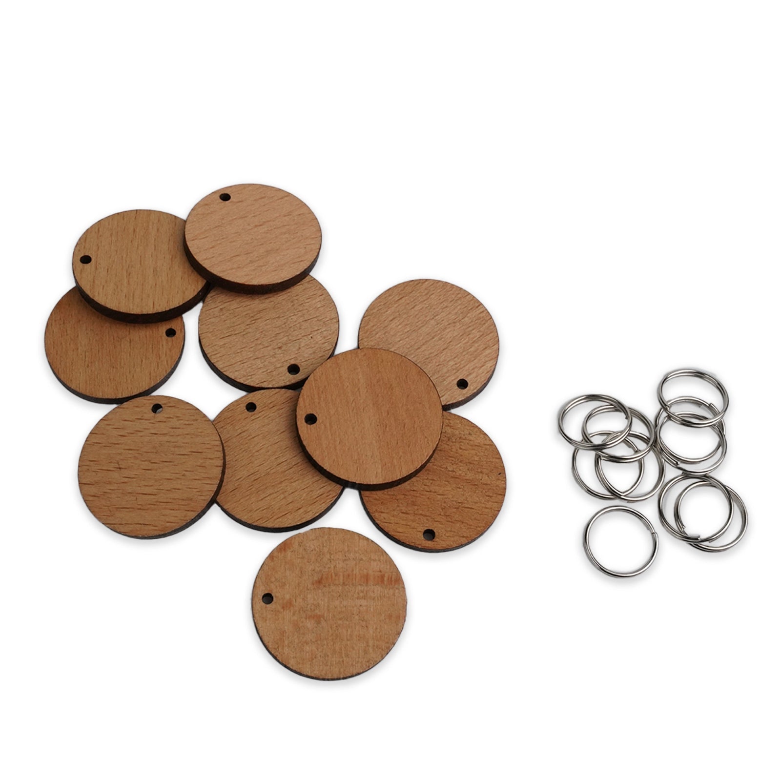 Master Maker Crafts -  Wood Pet Tag - Round (10 Pack) | Master Maker Crafts - Wholesale Craft Supplies - Fast Shipping from Ohio