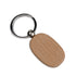 Wood Rounded Keychain with Key Ring (5 Pack) - DIY Craft Warehouse DIY Craft Warehouse
