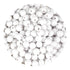 Acrylic Round String Beads - White - DIY Craft Warehouse DIY Craft Warehouse