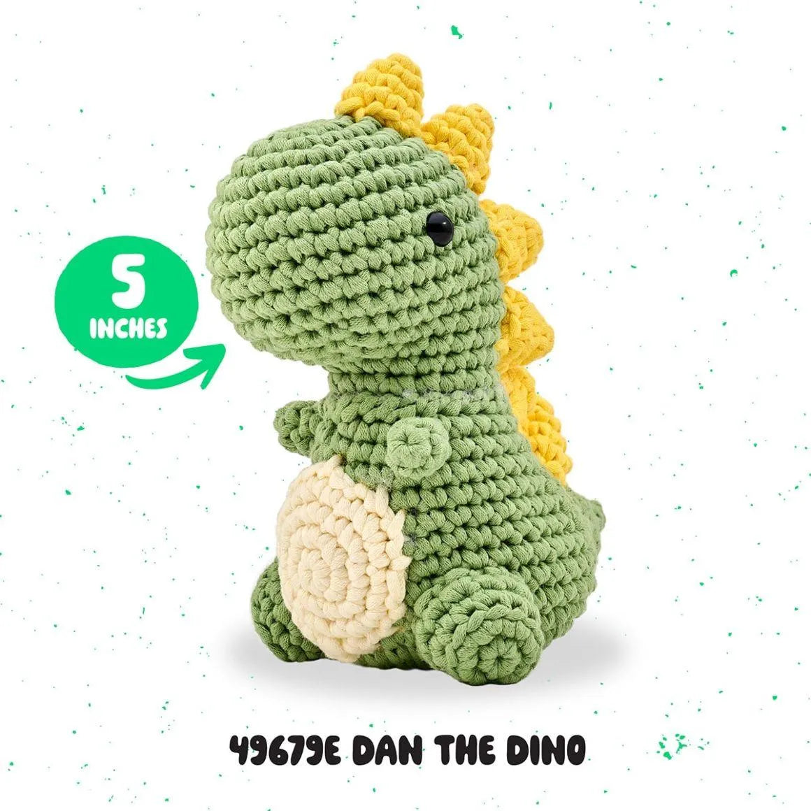 Amigurumi Crochet Kit - Dan the Dino - DIY Craft Warehouse