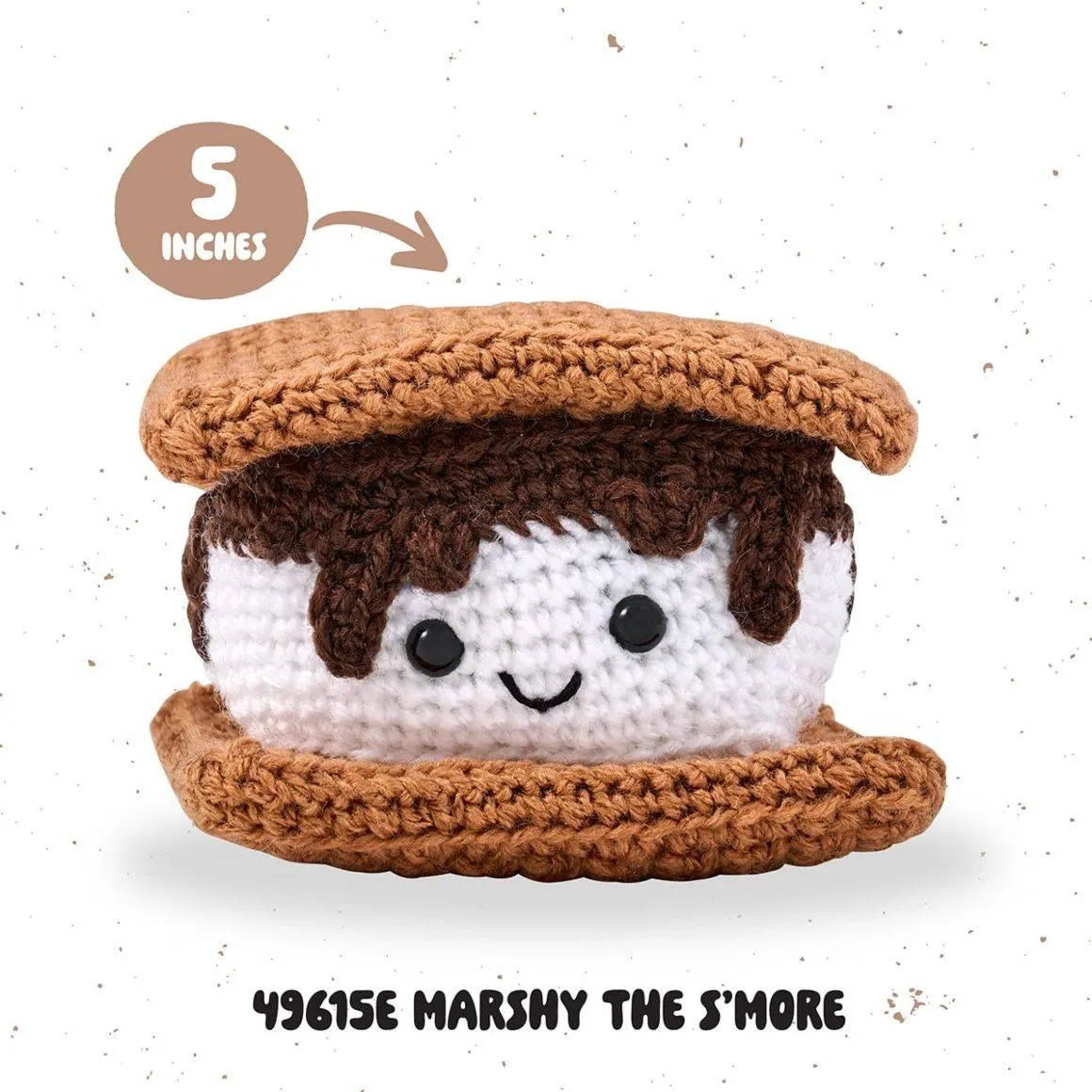 Amigurumi Crochet Kit - Marshy the S'More - DIY Craft Warehouse DIY Craft Warehouse