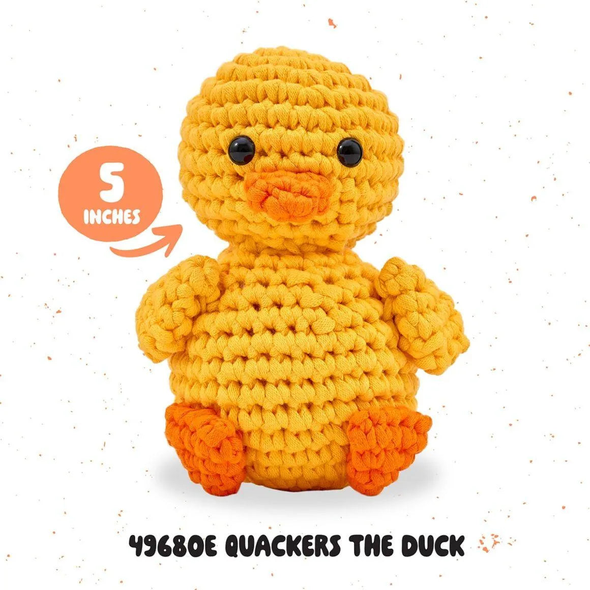 Amigurumi Crochet Kit - Quackers the Duck - DIY Craft Warehouse DIY Craft Warehouse