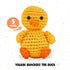 Amigurumi Crochet Kit - Quackers the Duck - DIY Craft Warehouse DIY Craft Warehouse