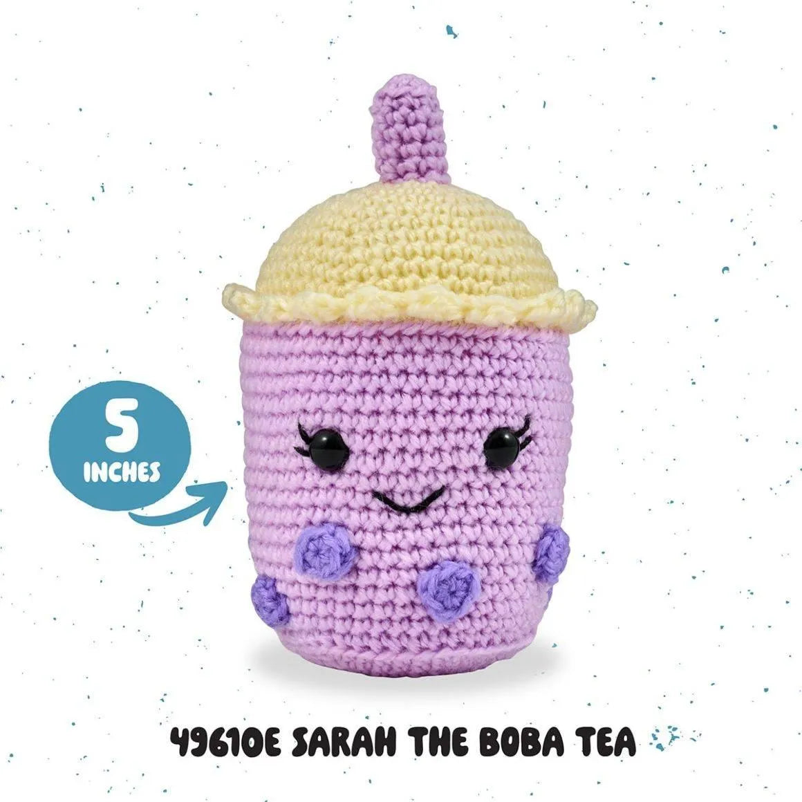 Amigurumi Crochet Kit - Sarah the Boba Tea - DIY Craft Warehouse