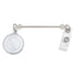 Barbell Bead Holder Badge Reel - Clear - DIY Craft Warehouse DIY Craft Warehouse