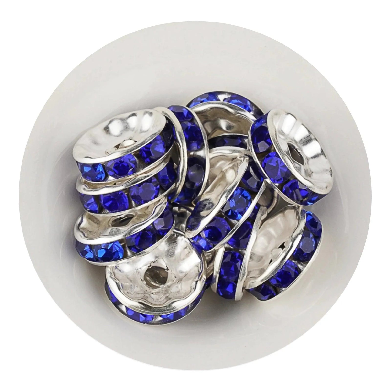 Bead Spacer Disc - Purple (25 Beads) - DIY Craft Warehouse