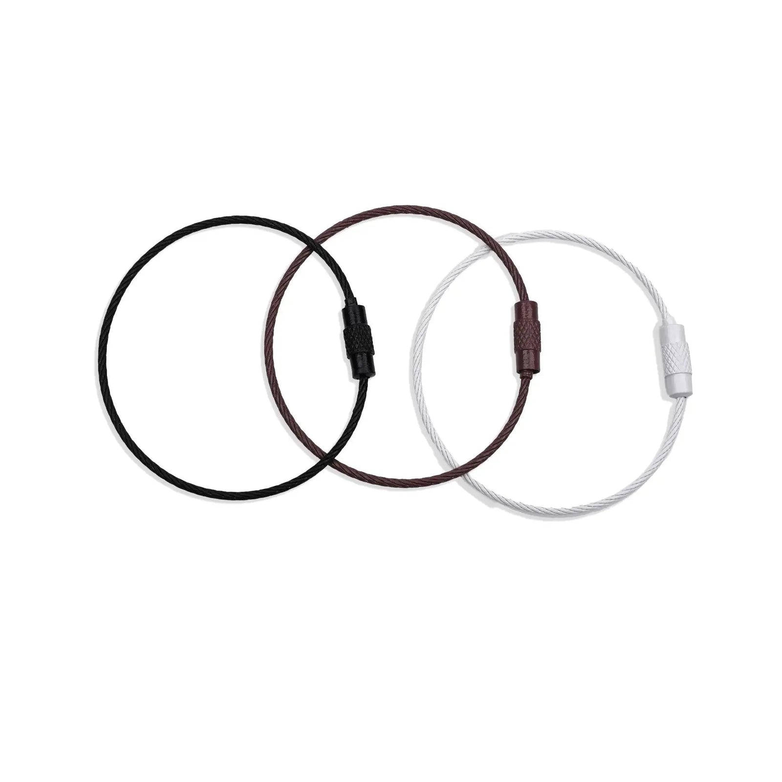 Beadable Charm Tumbler Cable - Brown (5 Cables) - DIY Craft Warehouse