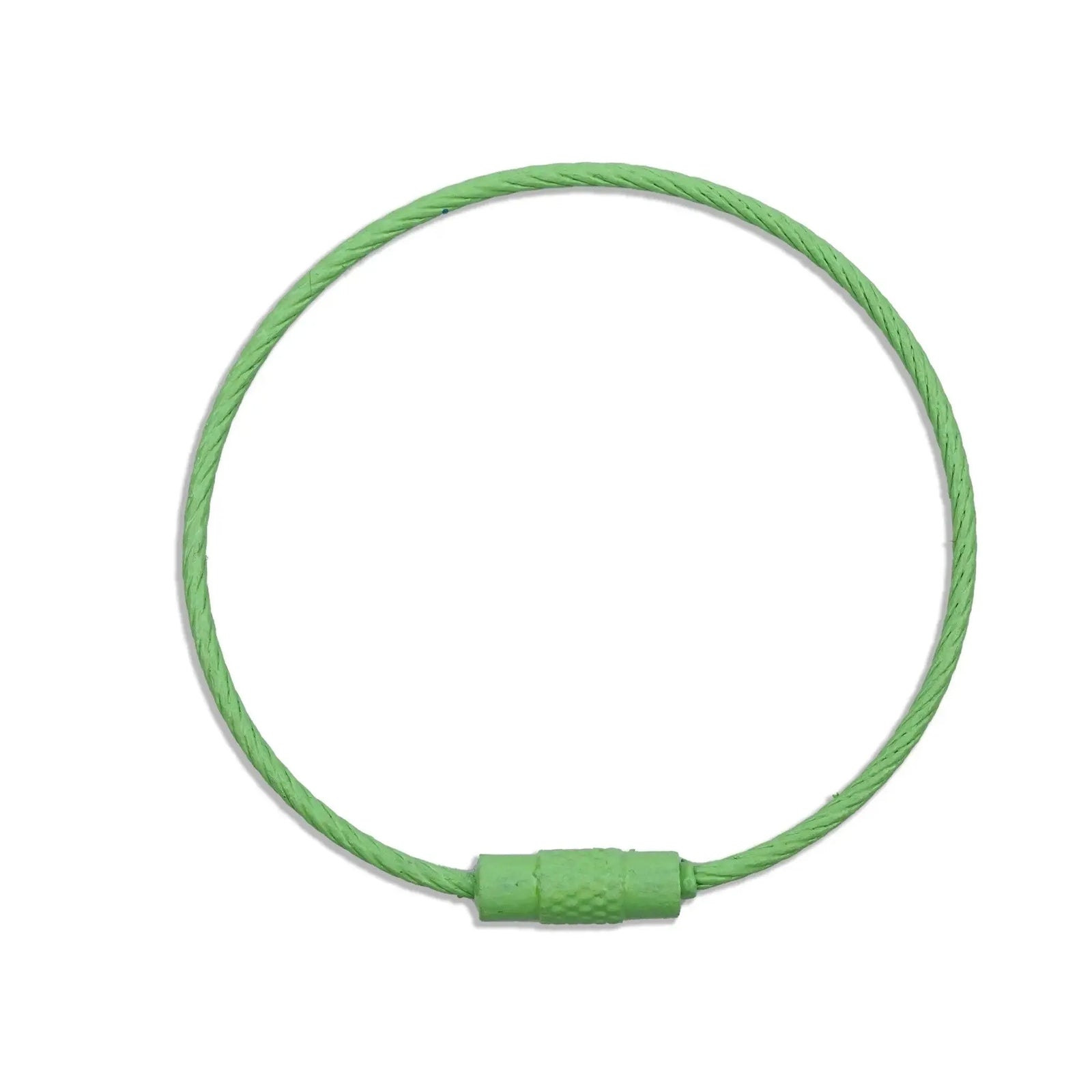 Beadable Charm Tumbler Cable - Light Green (5 Cables) - DIY Craft Warehouse