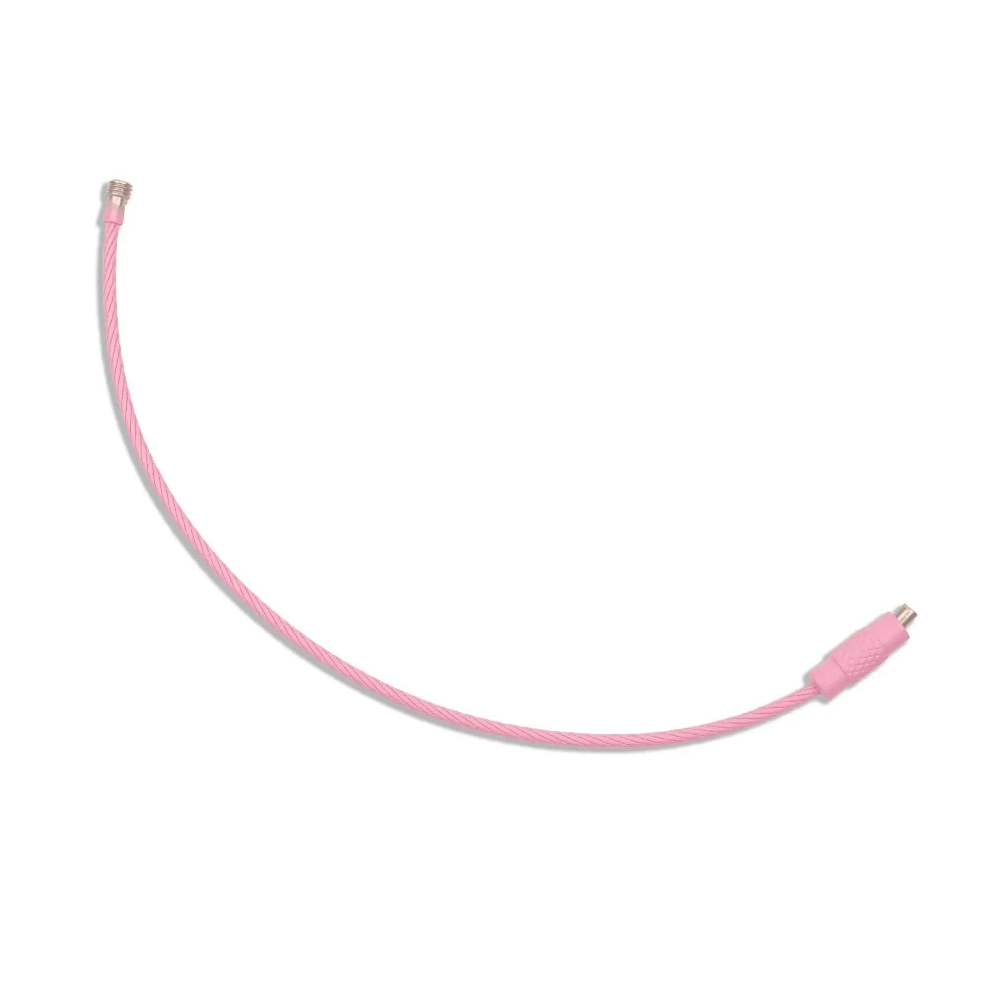 Beadable Charm Tumbler Cable - Light Pink (5 Cables) - DIY Craft Warehouse DIY Craft Warehouse
