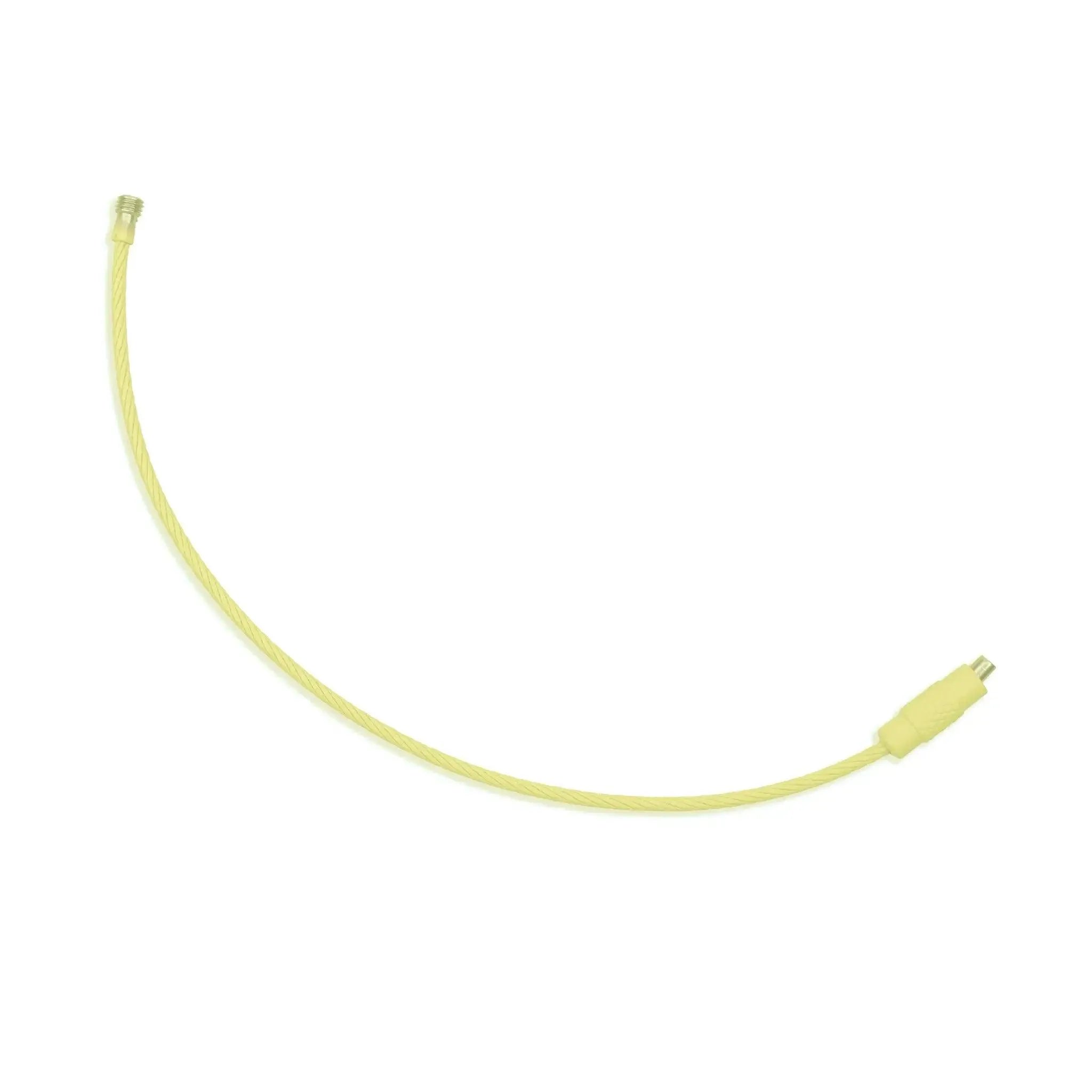 Beadable Charm Tumbler Cable - Light Yellow (5 Cables) - DIY Craft Warehouse DIY Craft Warehouse