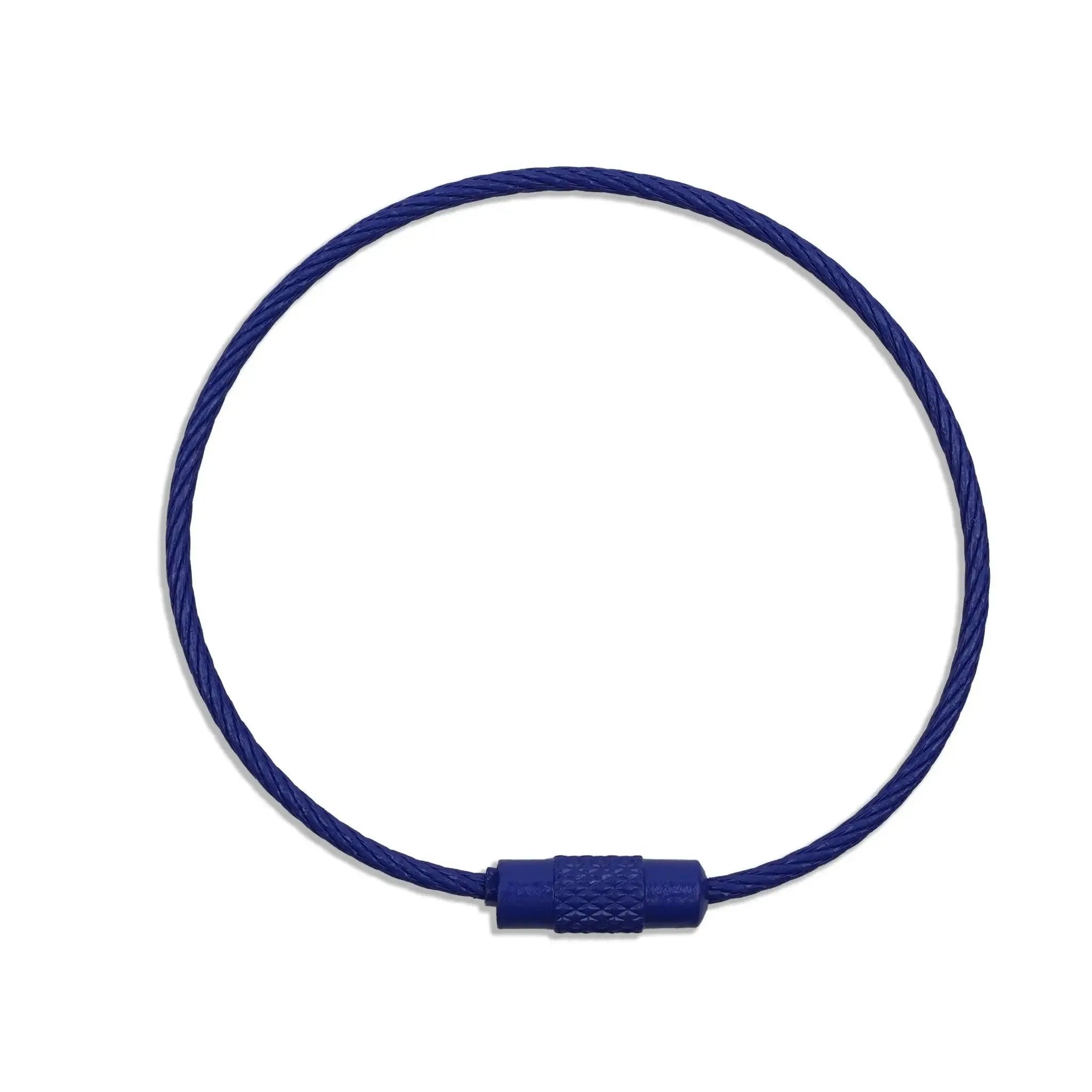 Beadable Charm Tumbler Cable - Navy Blue (5 Cables) - DIY Craft Warehouse DIY Craft Warehouse