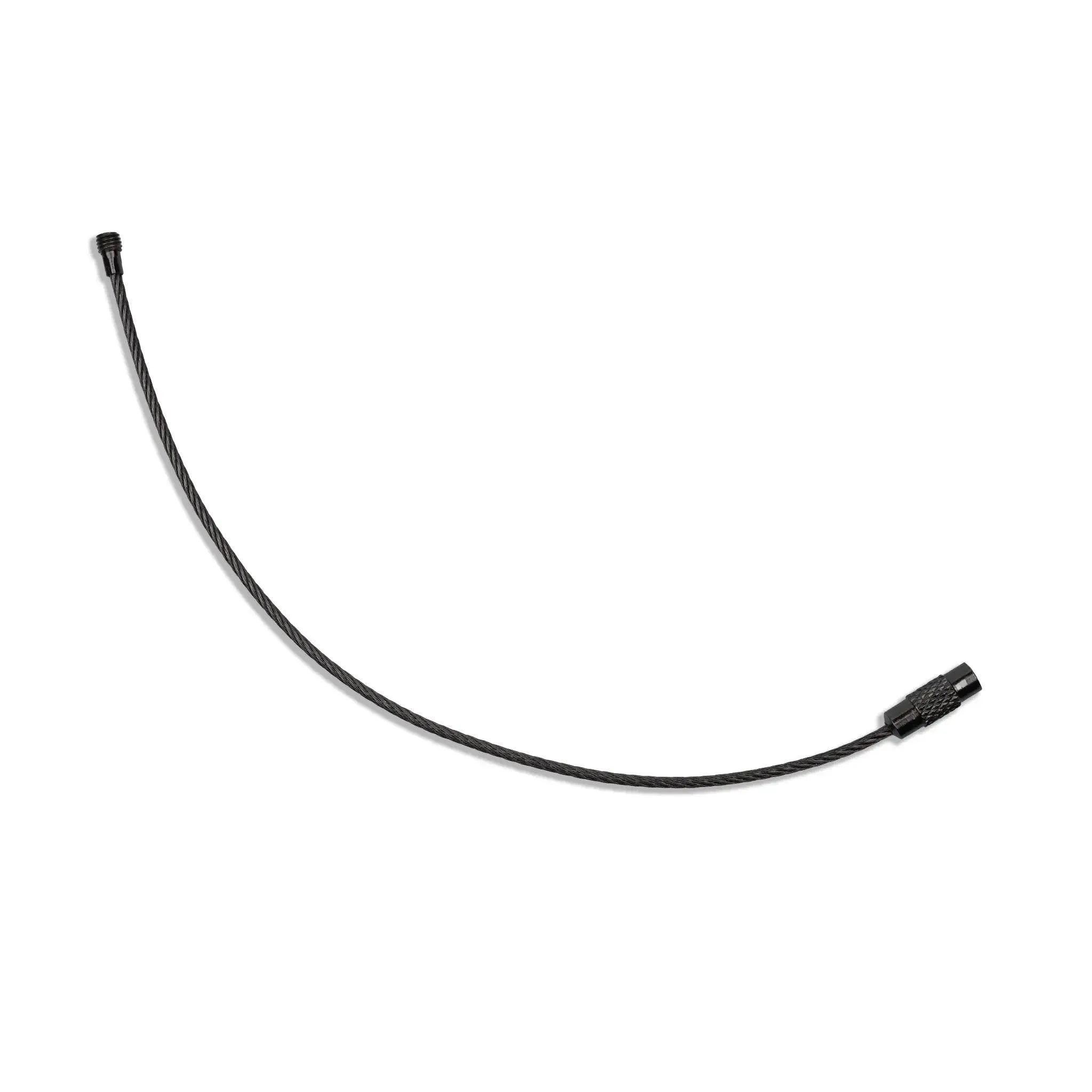 Beadable Charm Tumbler Cable - Pewter (5 Cables) - DIY Craft Warehouse DIY Craft Warehouse