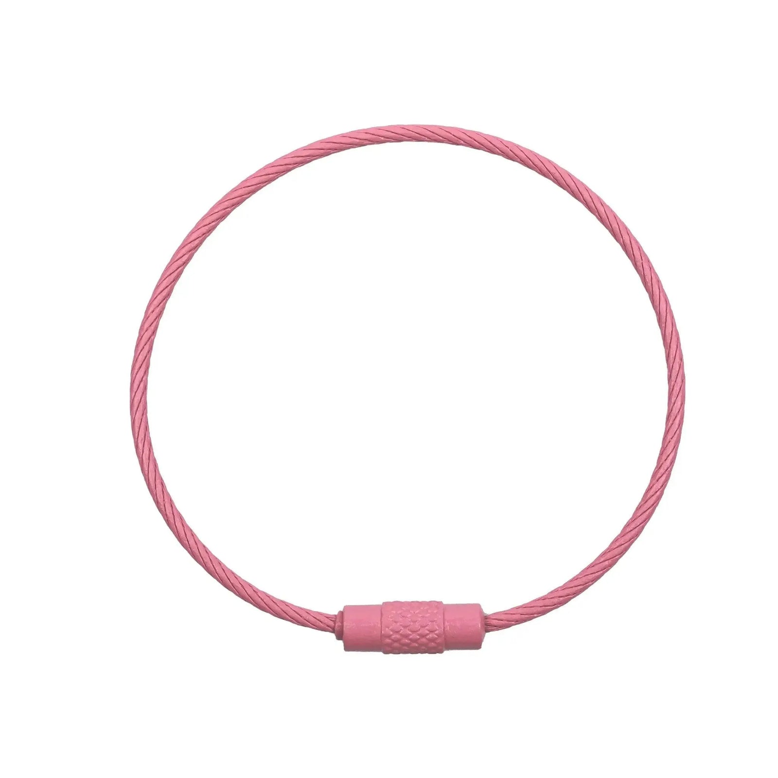 Beadable Charm Tumbler Cable - Pink (5 Cables) - DIY Craft Warehouse