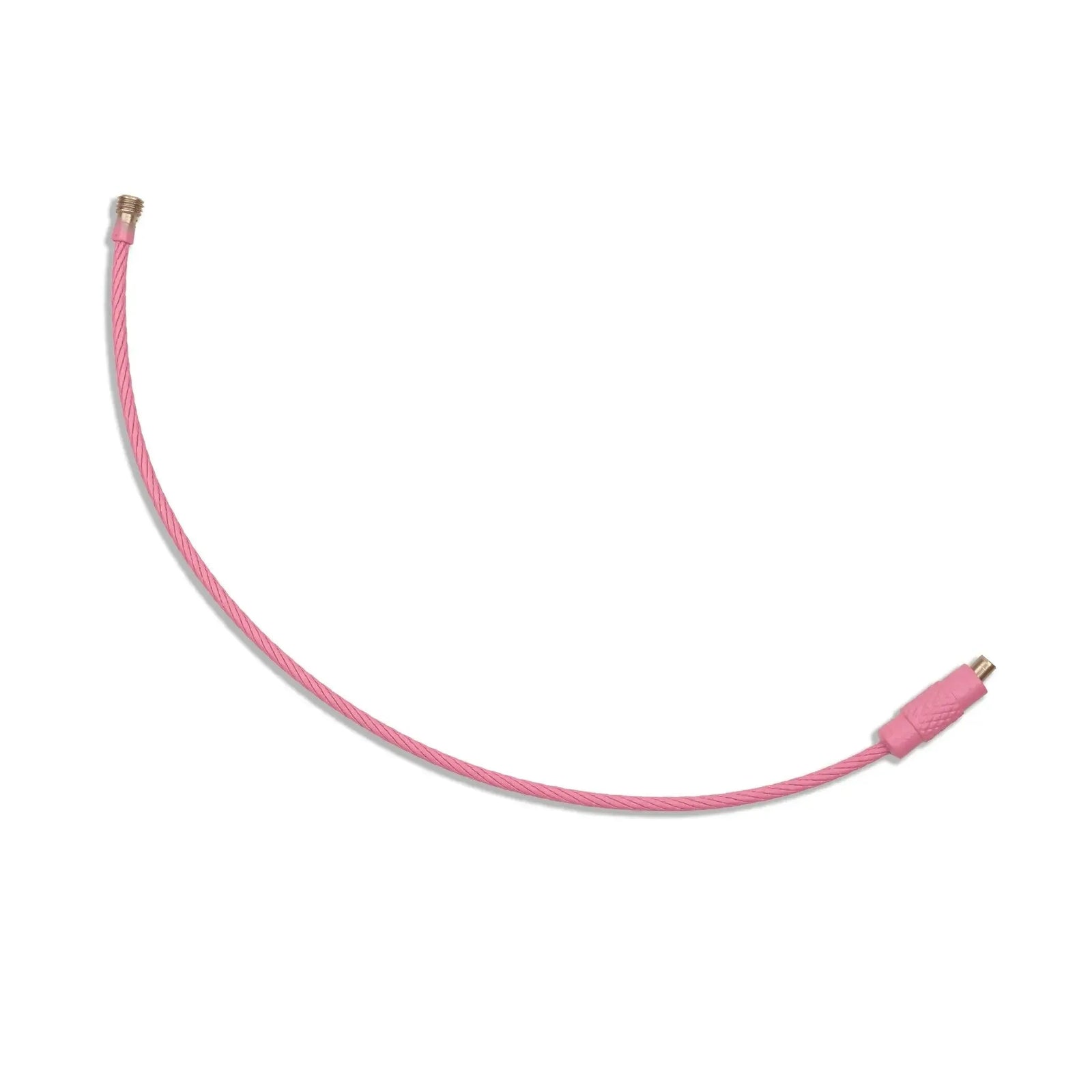 Beadable Charm Tumbler Cable - Pink (5 Cables) - DIY Craft Warehouse