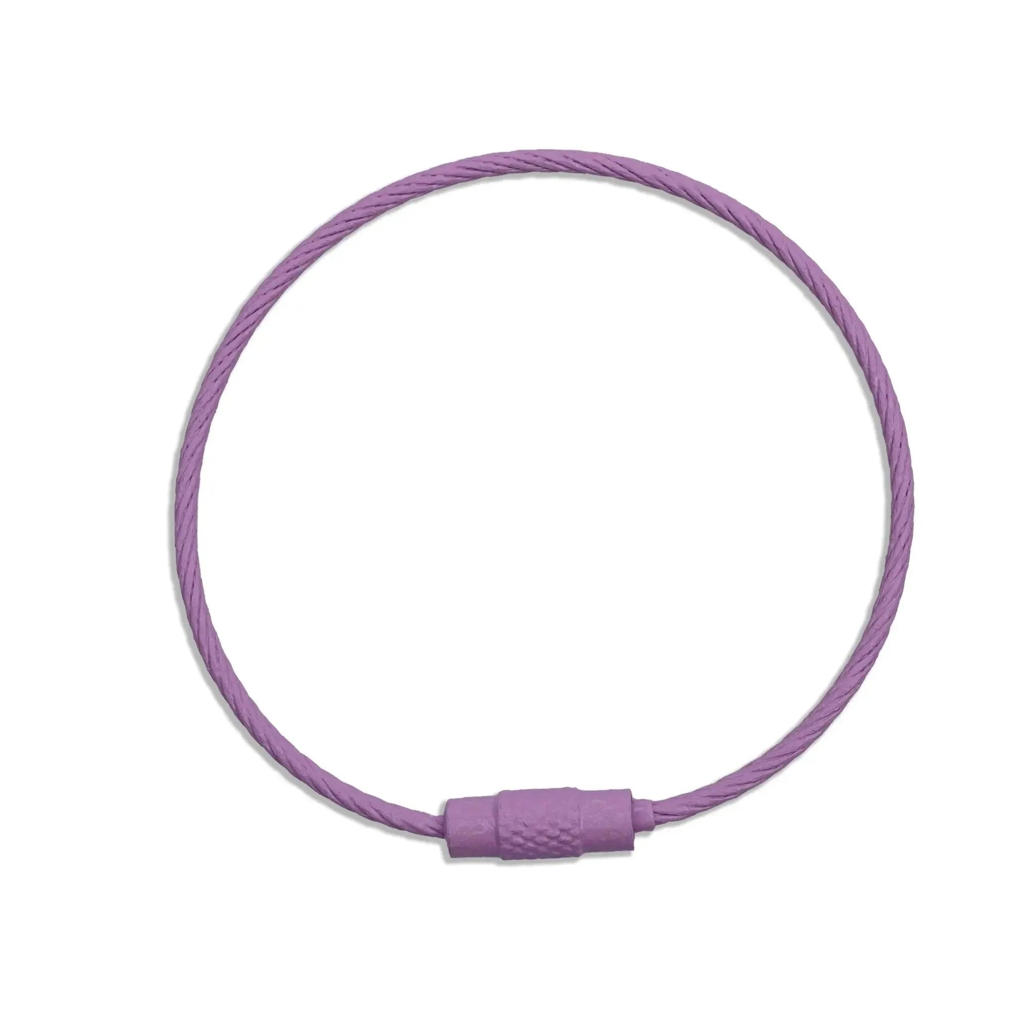 Beadable Charm Tumbler Cable - Purple (5 Cables) - DIY Craft Warehouse DIY Craft Warehouse