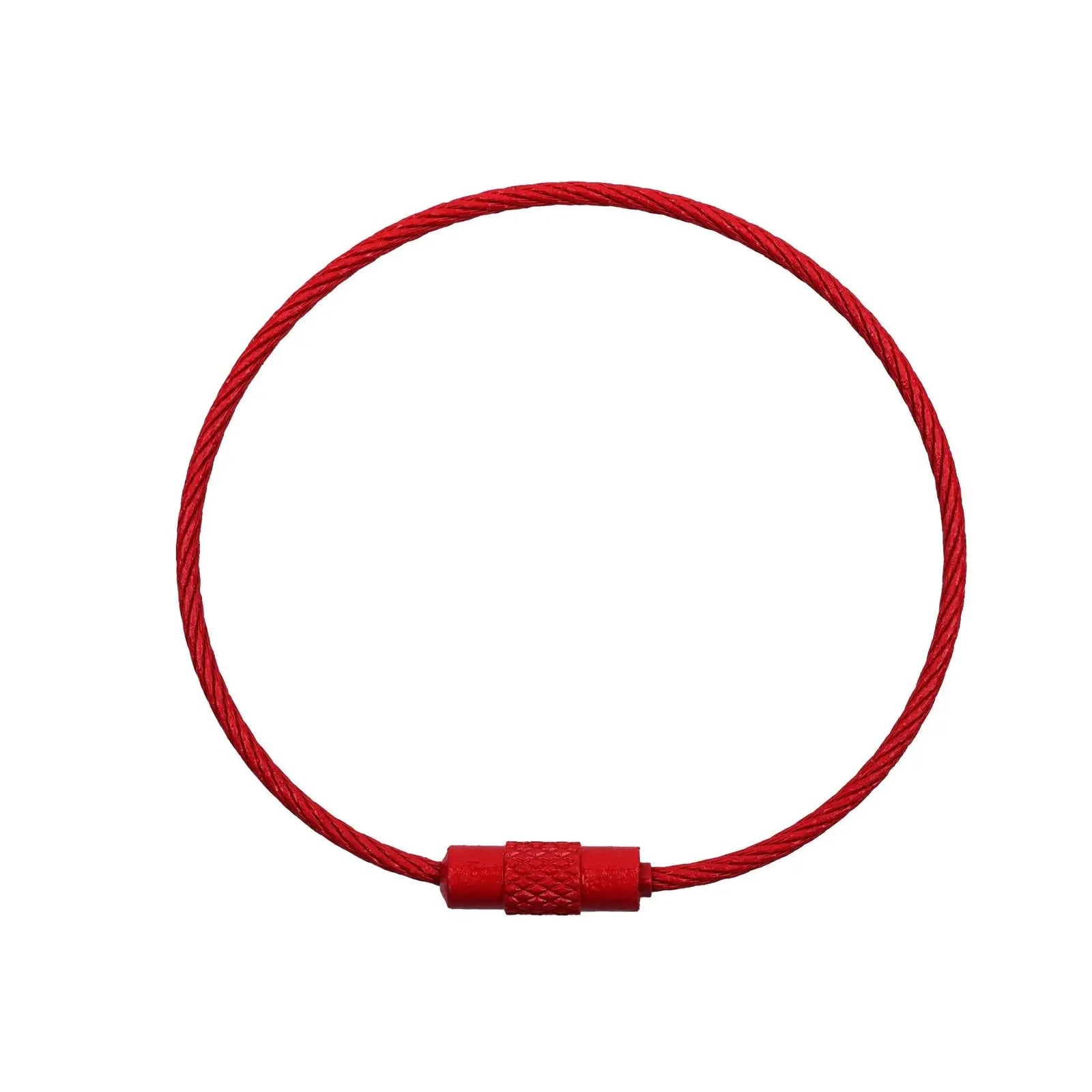 Beadable Charm Tumbler Cable - Red (5 Cables) - DIY Craft Warehouse