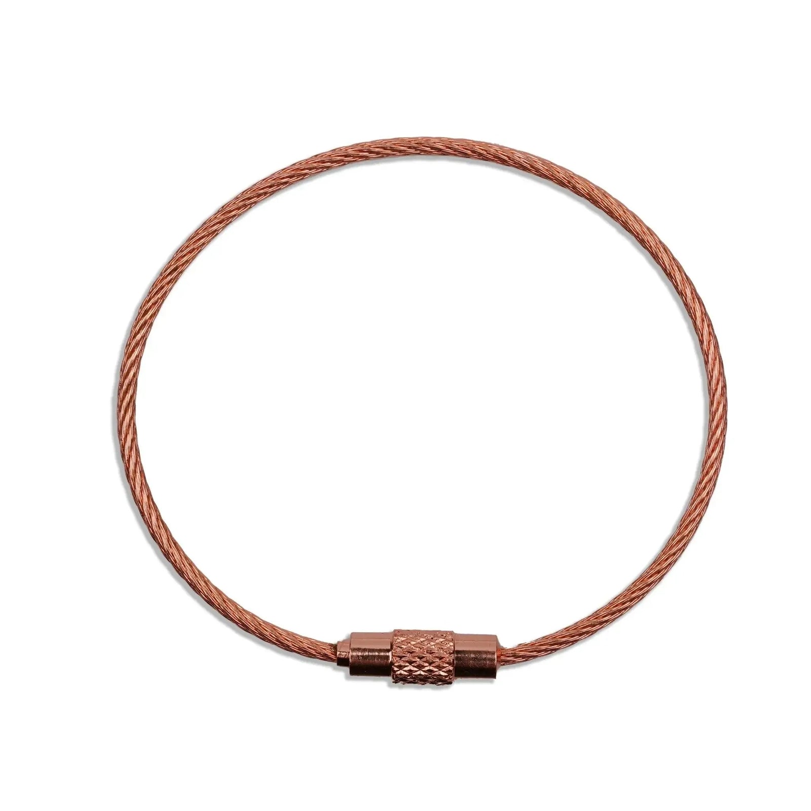 Beadable Charm Tumbler Cable - Rose Gold (5 Cables) - DIY Craft Warehouse