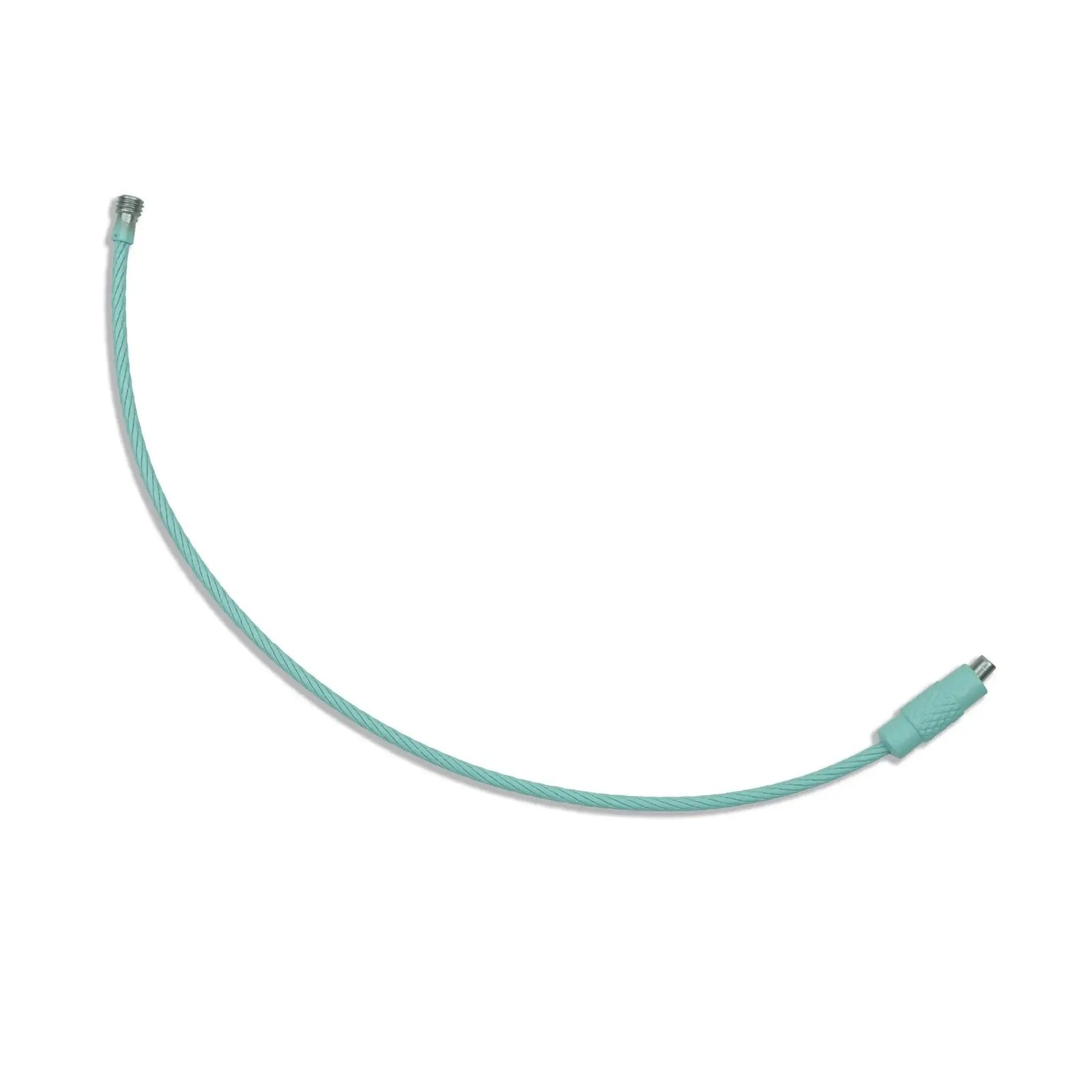 Beadable Charm Tumbler Cable - Turquoise Blue (5 Cables) - DIY Craft Warehouse