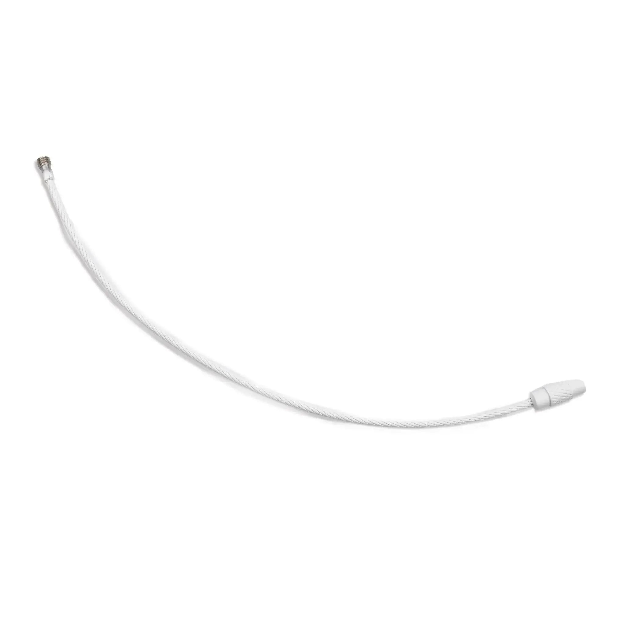Beadable Charm Tumbler Cable - White (5 Cables) - DIY Craft Warehouse DIY Craft Warehouse