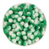 Bumpy Beads - Green & White 2 Tone - DIY Craft Warehouse DIY Craft Warehouse