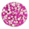 Bumpy Beads - Pink & White 2 Tone - DIY Craft Warehouse DIY Craft Warehouse