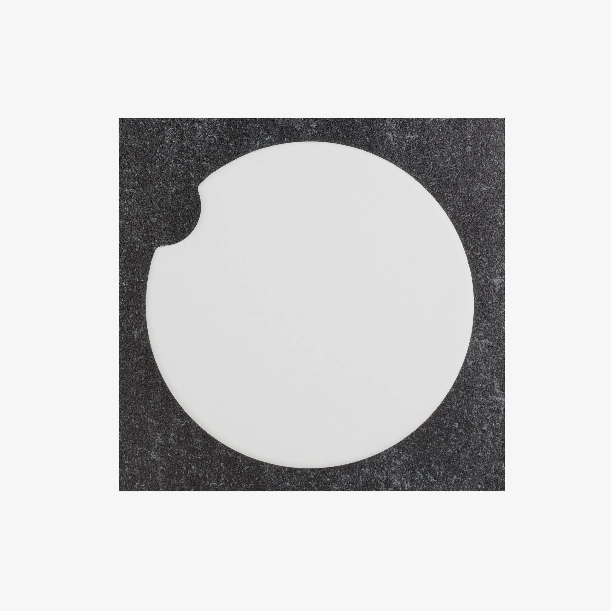 Car Coaster Ceramic - White Glossy (12 Coasters) - DIY Craft Warehouse DIY Craft Warehouse