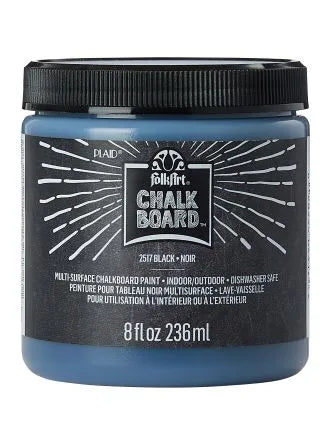 FolkArt Chalkboard Paint - Black - DIY Craft Warehouse