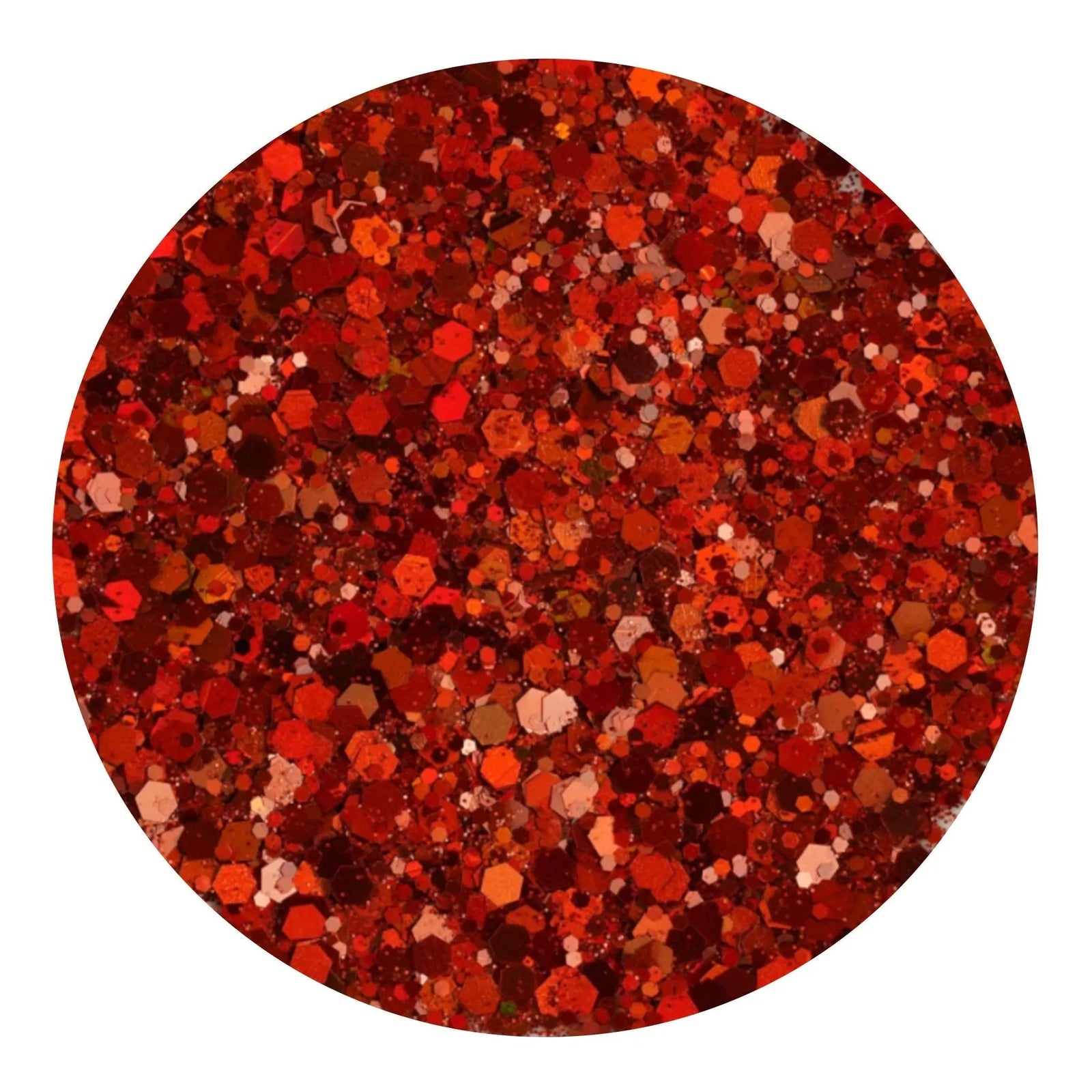 Chunky Glitter Holographic - Citrine Burst - DIY Craft Warehouse