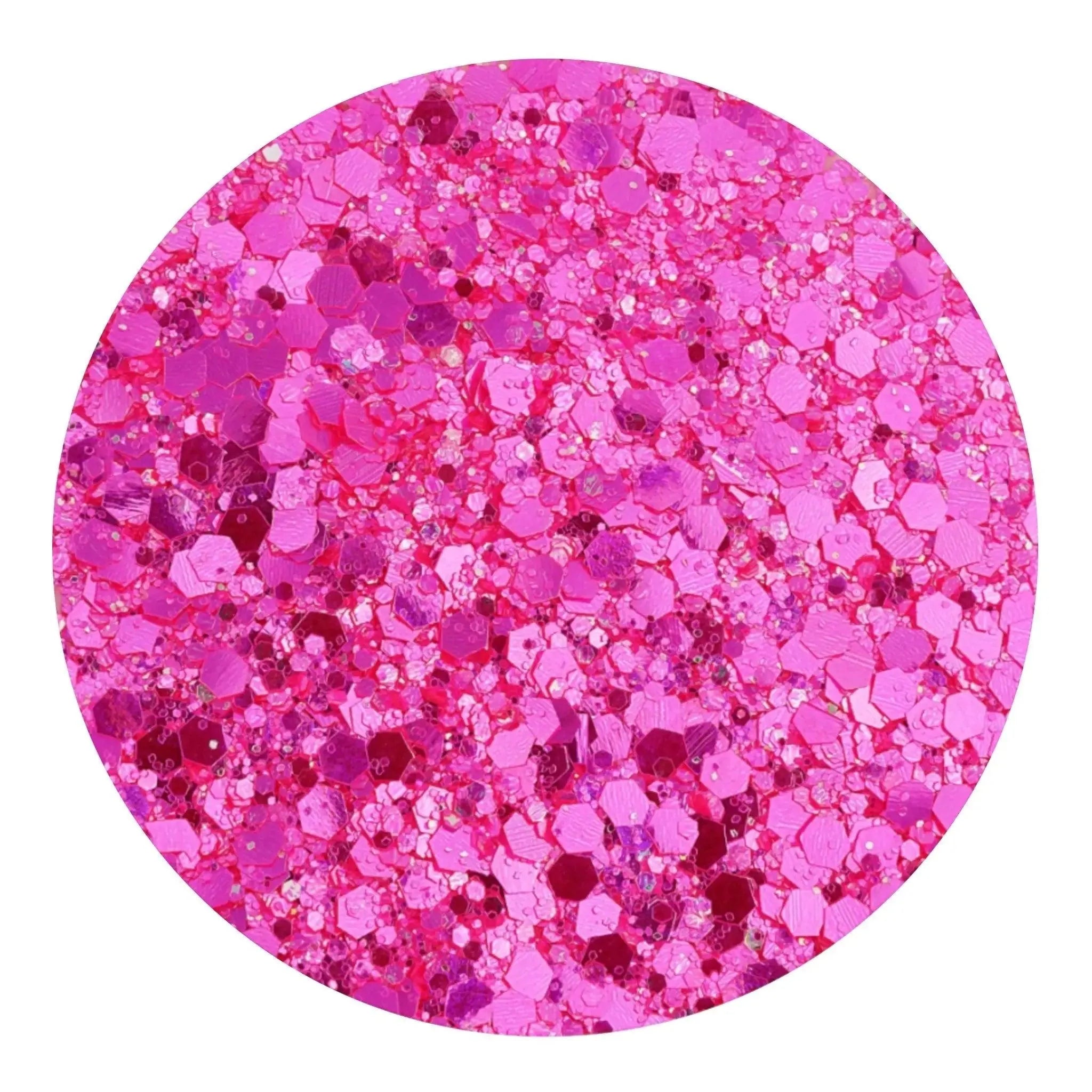 Chunky Glitter Reflective Boho - Vivid Blush - DIY Craft Warehouse DIY Craft Warehouse