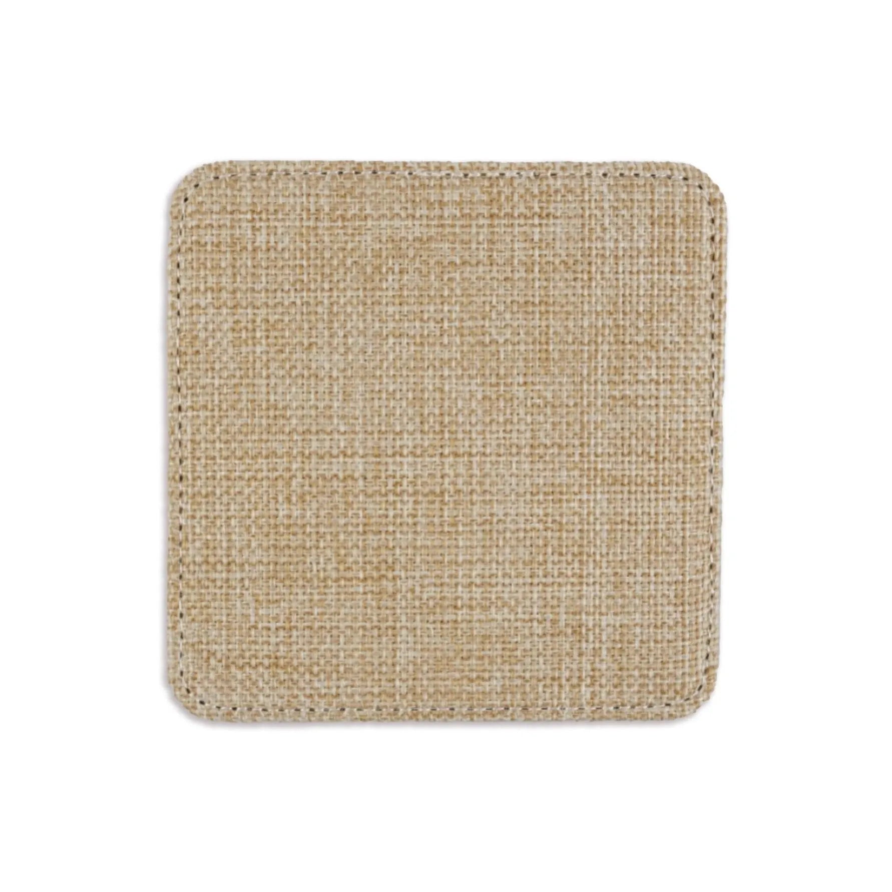 Coaster Linen Square - Tan - DIY Craft Warehouse DIY Craft Warehouse